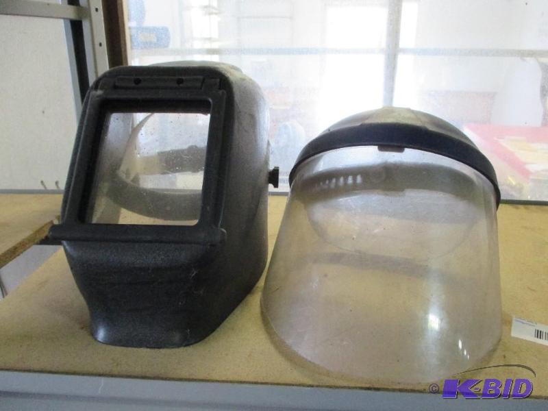 face shields...
