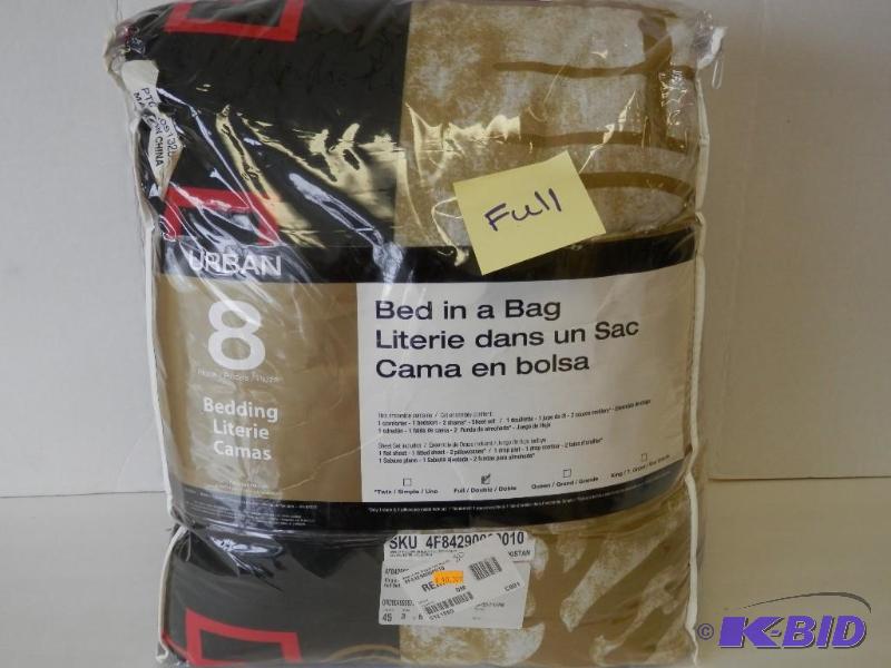 New Bed in a bag, bedding set for FULL