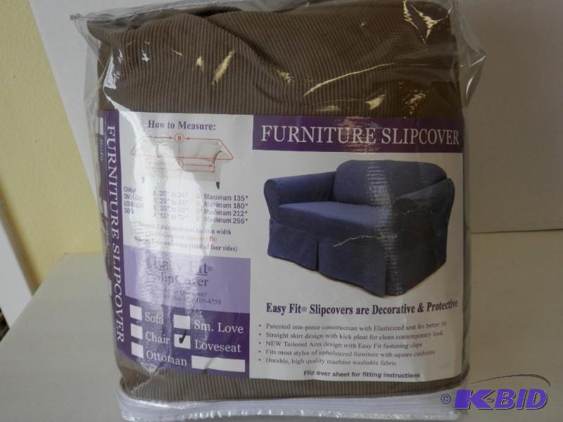 Easy fit Love seat slip cover-New