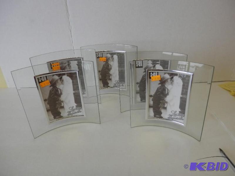5, 3.5 X 5 glass picture frames