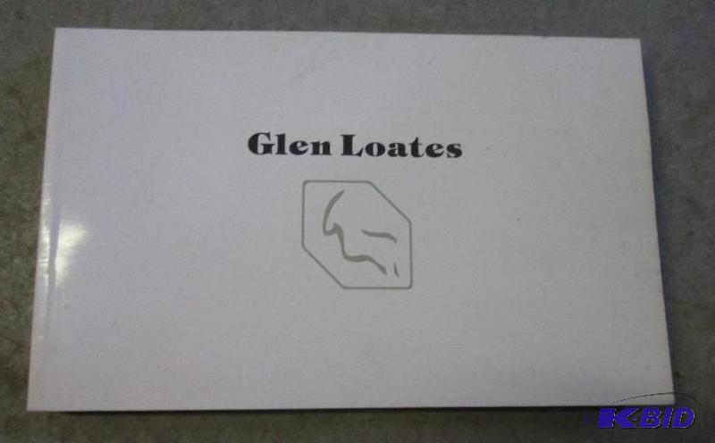 lot 10 image: Glen Loates book of nature pitures, animals, ...