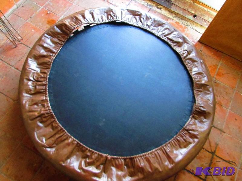 lot 42 image: trapoline 40in diameter...