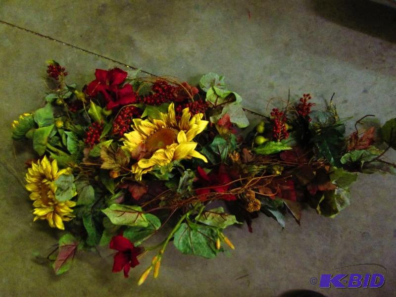lot 76 image: Sunflower arrangement...