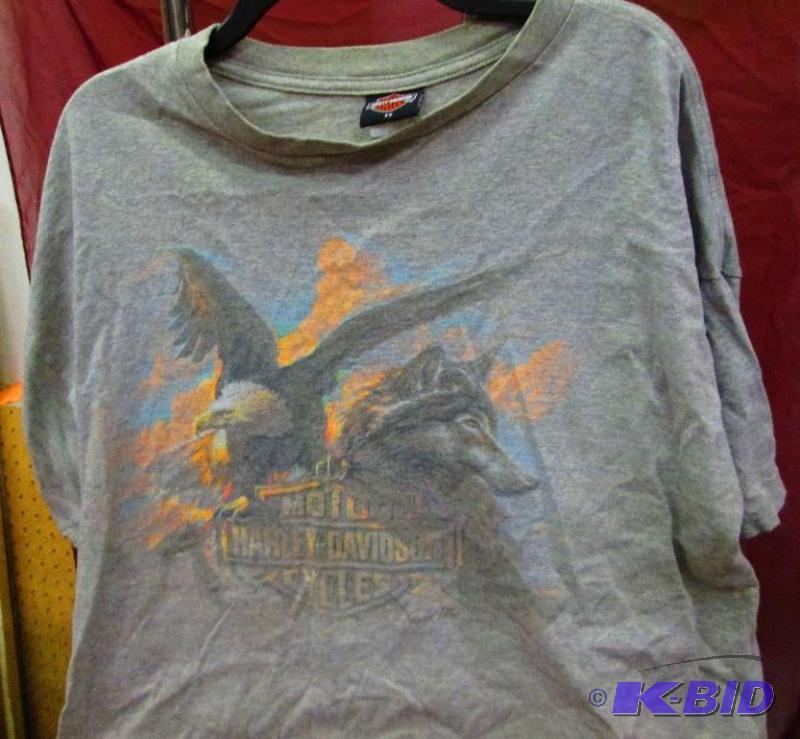 lot 81 image: Harley Davidson T Shirt, size XXXL  Woodstock...
