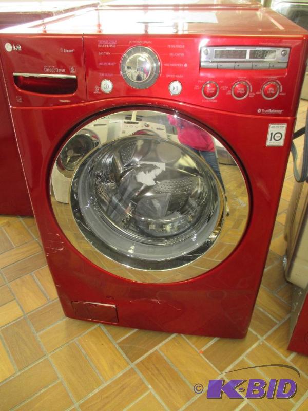 lot 3 image: LG Steam Clean Direct Drive Front Load Washer