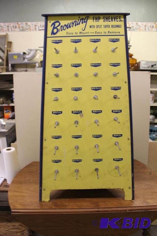 lot 104 image: Vintage Browning Retail Merchandiser ...
