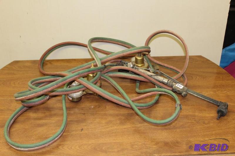 lot 210 image: Complete Oxy Acetylene Torch Setup ...