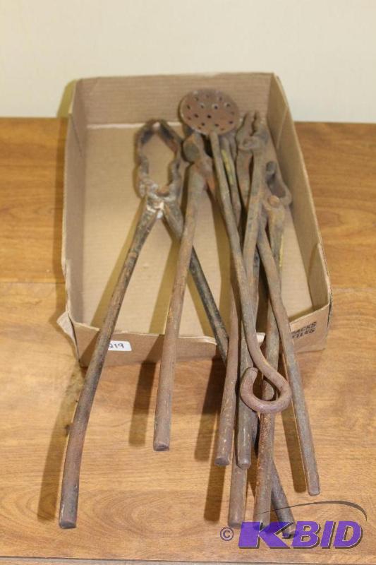 lot 219 image: Set of Blacksmith Tools...