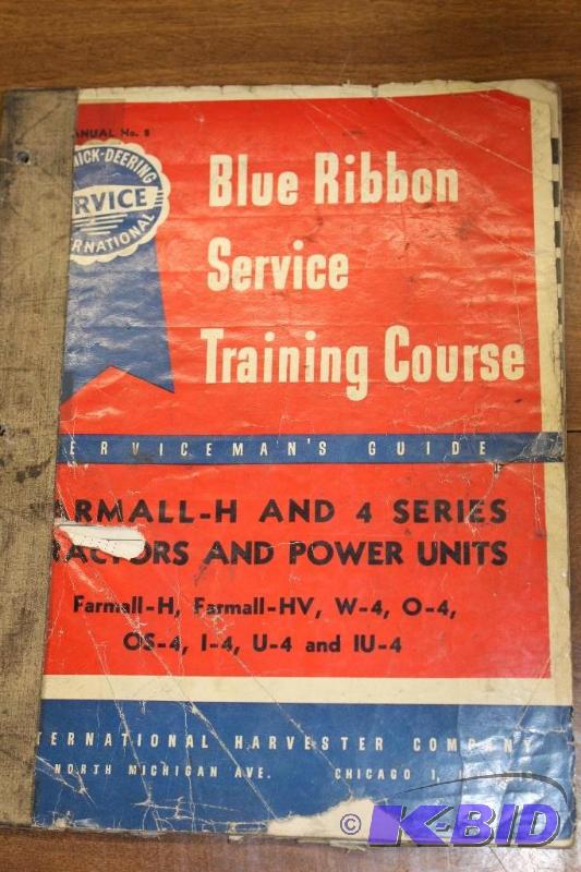 lot 229 image: Farmall&nbspService Training Course Manual&n...