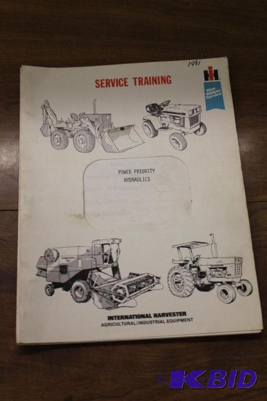 lot 232 image: IH Hydraulics Service Training Manual ...