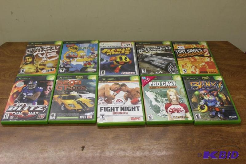 lot 415 image: XBOX Games ...