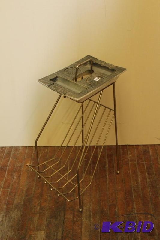 lot 500 image: Vintage Ashtray Stand  Magazine Stand ...