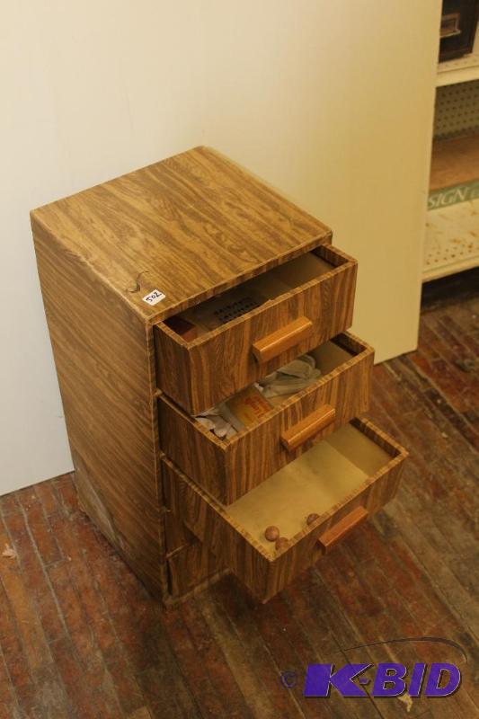 lot 502 image: Hobby  Craft Chest of Drawers, made of heavy...