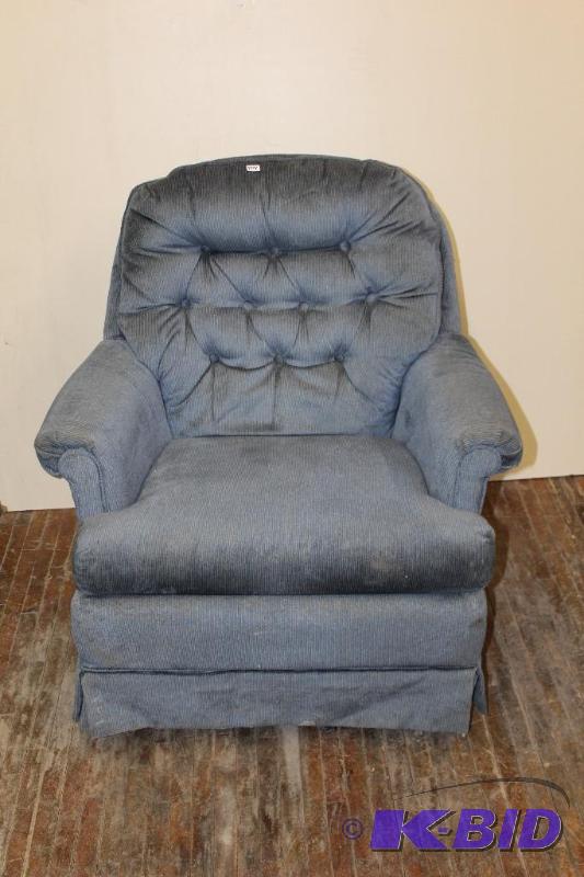lot 504 image: Easy Chair  Swivels and Rocks ...