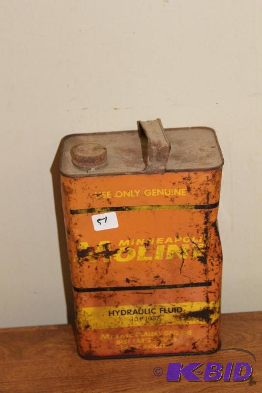 lot 51 image: Minneapolis Moline Hydraulic Fluid&nbspVinta...