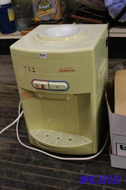 lot 525 image: Sunbeam Water Cooler  Heater ...