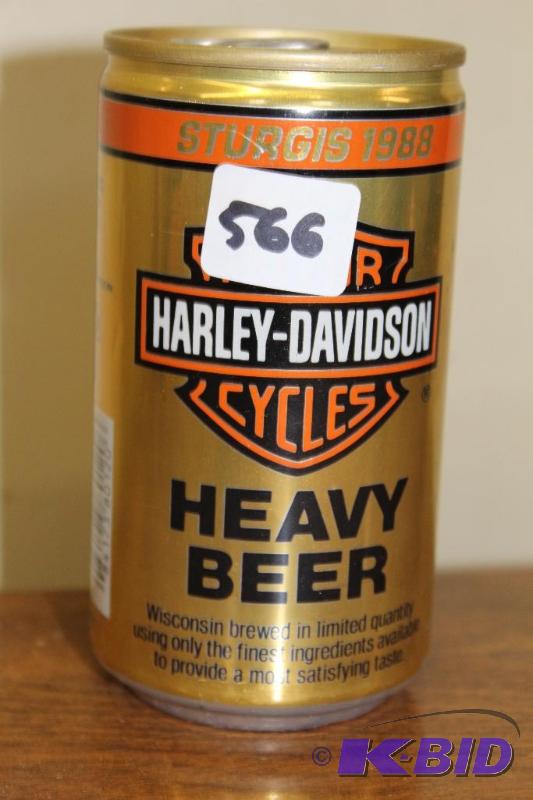 lot 566 image: Vintage 1988 Sturgis Harley-Davidson Heavy Be...