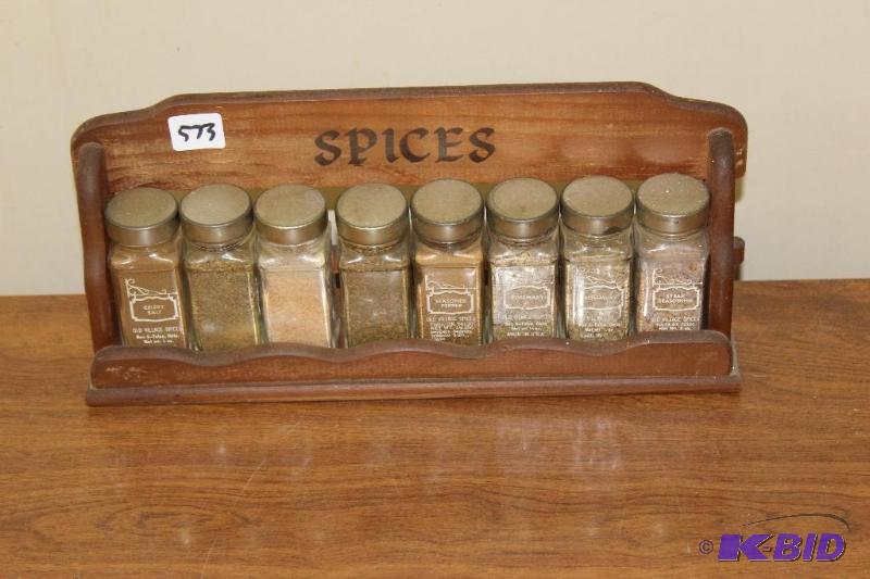 lot 573 image: Spices ...