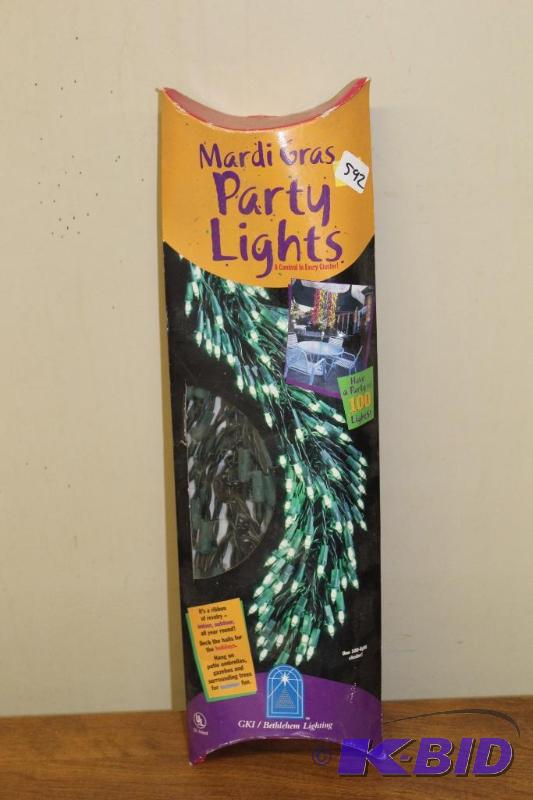 lot 592 image: NIB Mardi Gras Lights ...