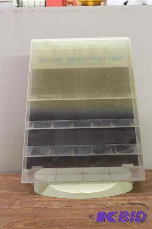 lot 73 image: Timex Watch Retail Display Case ...