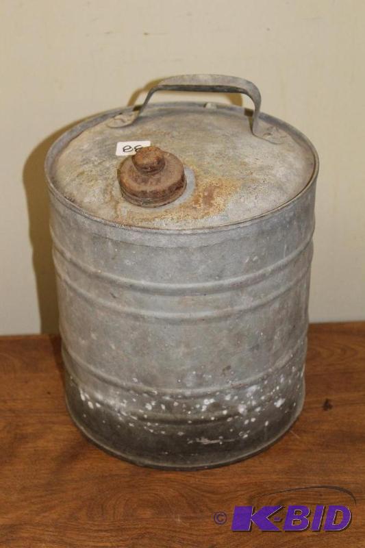 lot 88 image: Vintage Metal Can ...
