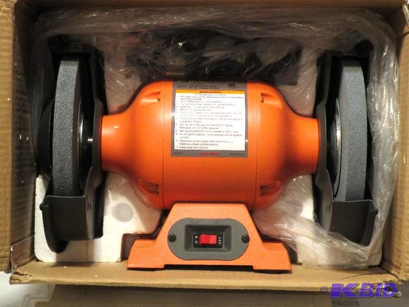 lot 127 image: 34 HP 8 Bench Grinder