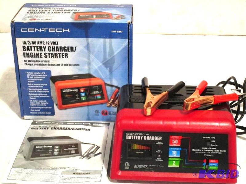 lot 128 image: 10250 Amp 12V Manual Charger With Engine Start