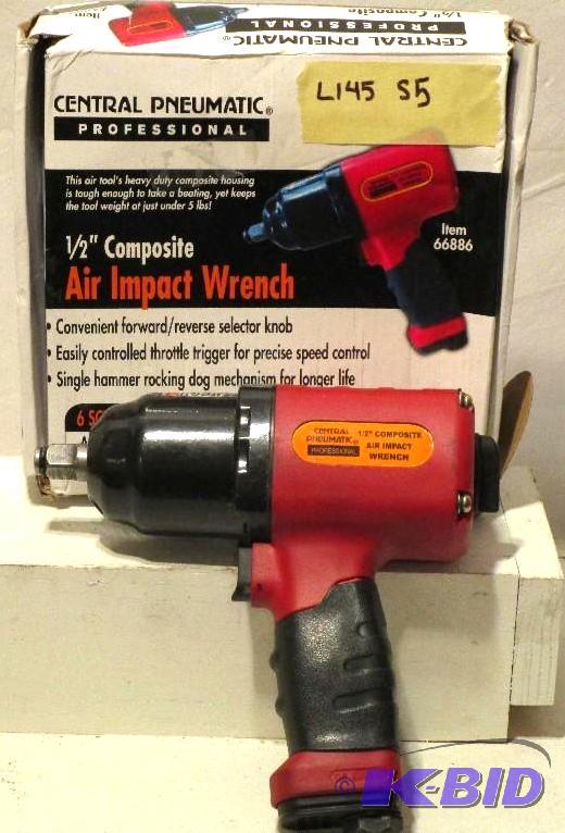 lot 145 image: 12 Composite Air Impact Wrench