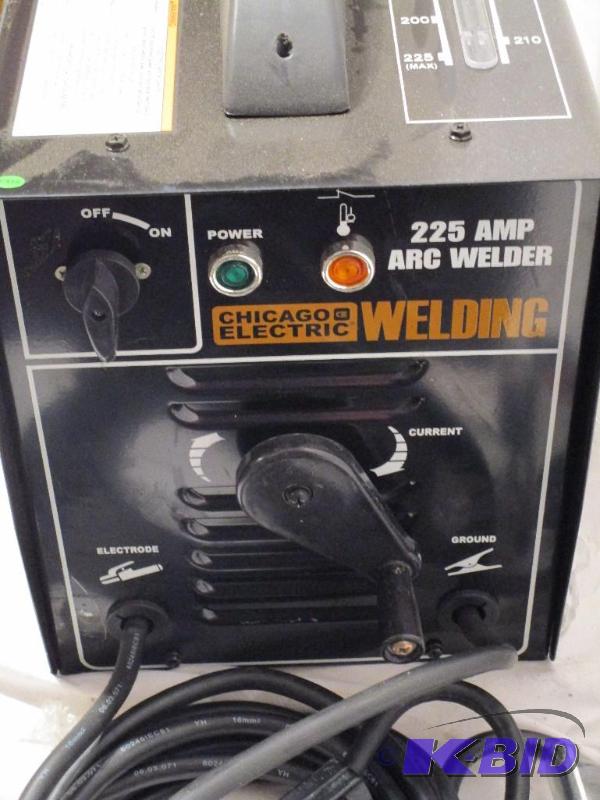 lot 165 image: 225 Amp-AC, 240 Volt, Stick Welder