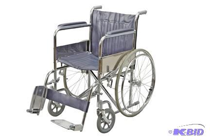 lot 176 image: 24 Foldable Wheelchair