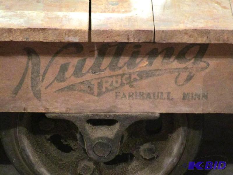 lot 179 image: Nutting, Antique Factory Cart