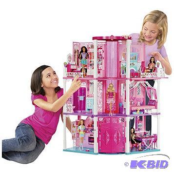 barbie dream house power wheel