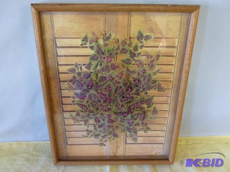 &nbspAlevizon solid oak framed silhouette pl...