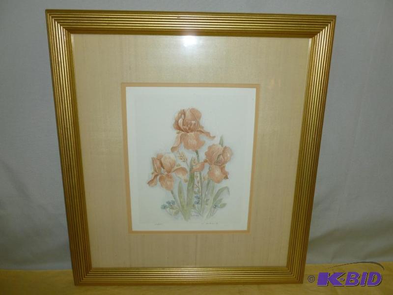 Bertrand - Floral Scene signed and numbered 2...