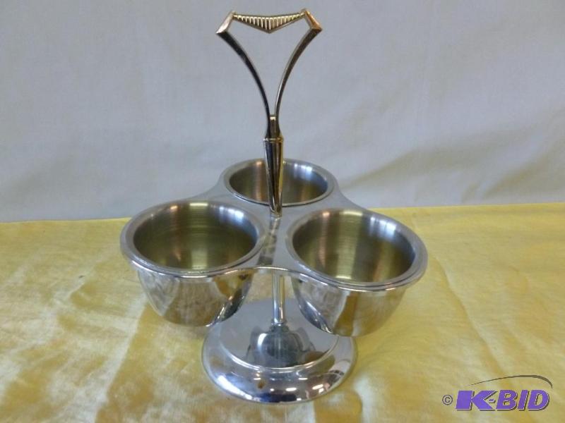 Kromex chrome plated metal and stainless stee...
