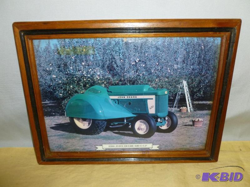 Collectible 1958 John Deere 620 O LP walnut f...
