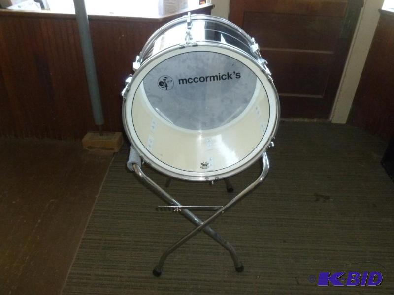 Large Mccormicks Ultralite Bass Drum That Me...