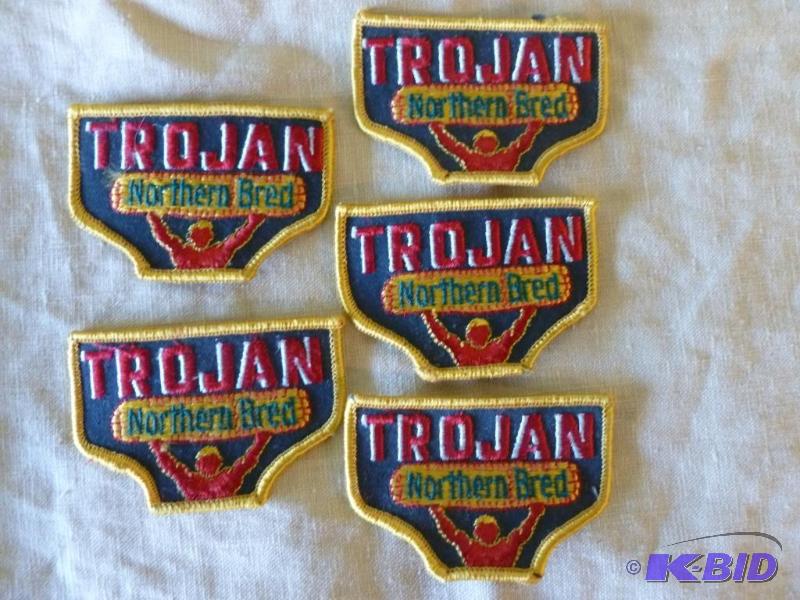 Lot of five vintage Trojan Northern Bred sew ...