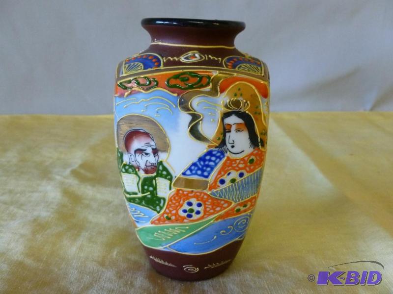 Beautiful hand painted porcelain vase that me...