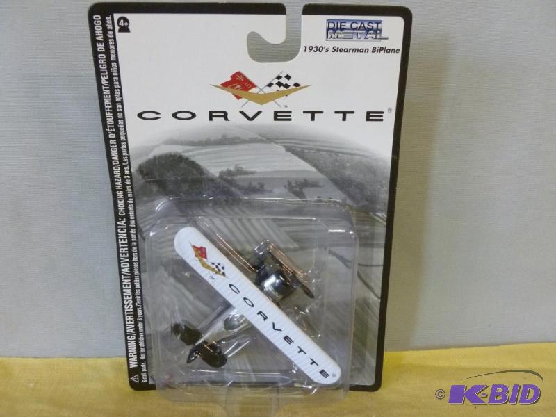 Gearbox Toys 1930s Stearman Biplane - Corvet...