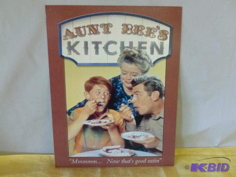 Collectible Aunt Bees Kitchen metal sign tha...