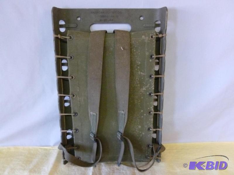 Vintage American Seating Co Military Transpor...