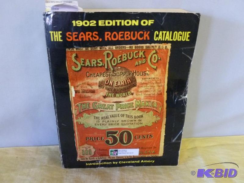 Large Vintage 1902 Sears, Roebuck Catalog - 1...