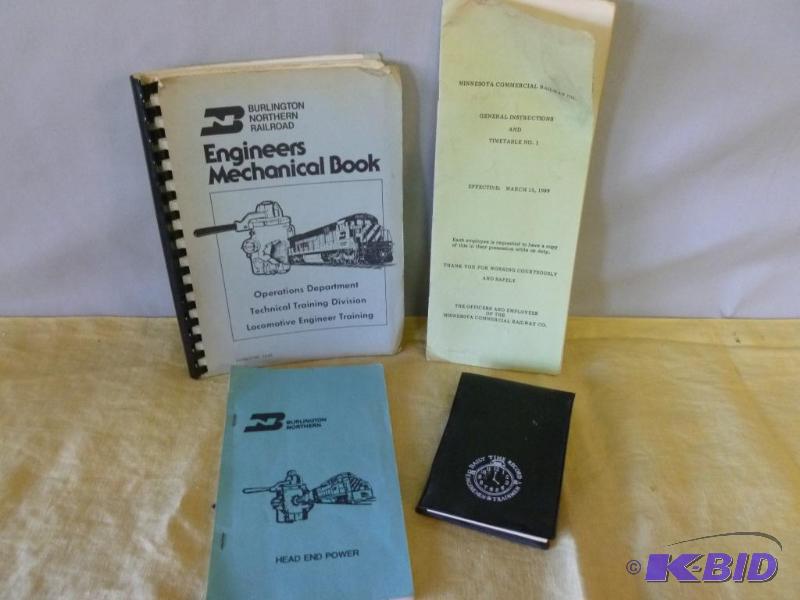 Lot of collectible Railroad items that includ...
