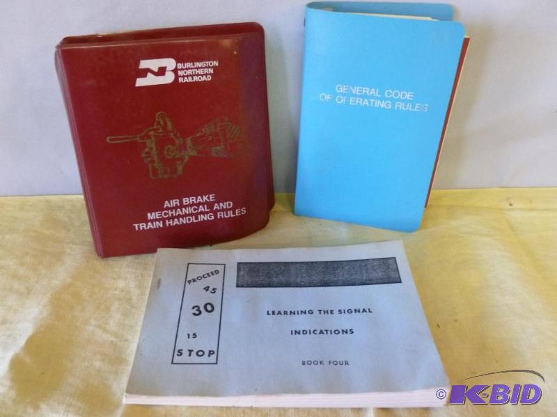 Lot of collectible Railroad items that includ...