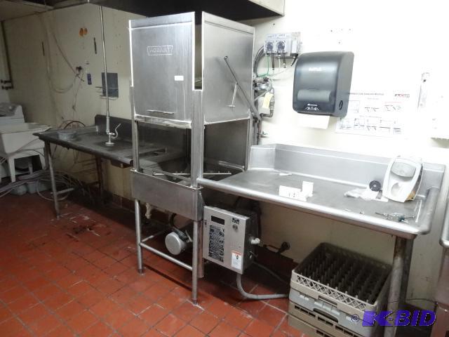 lot 1 image: Hobart dishwasher system. Soap injection. 3 p...