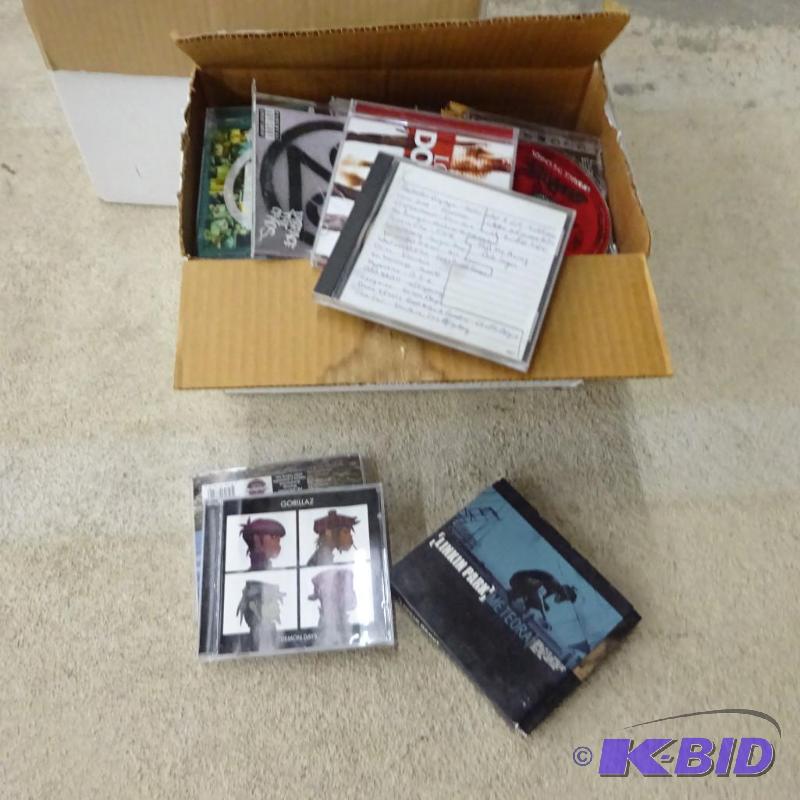 lot 75 image: 2 boxes of misc DVDs...