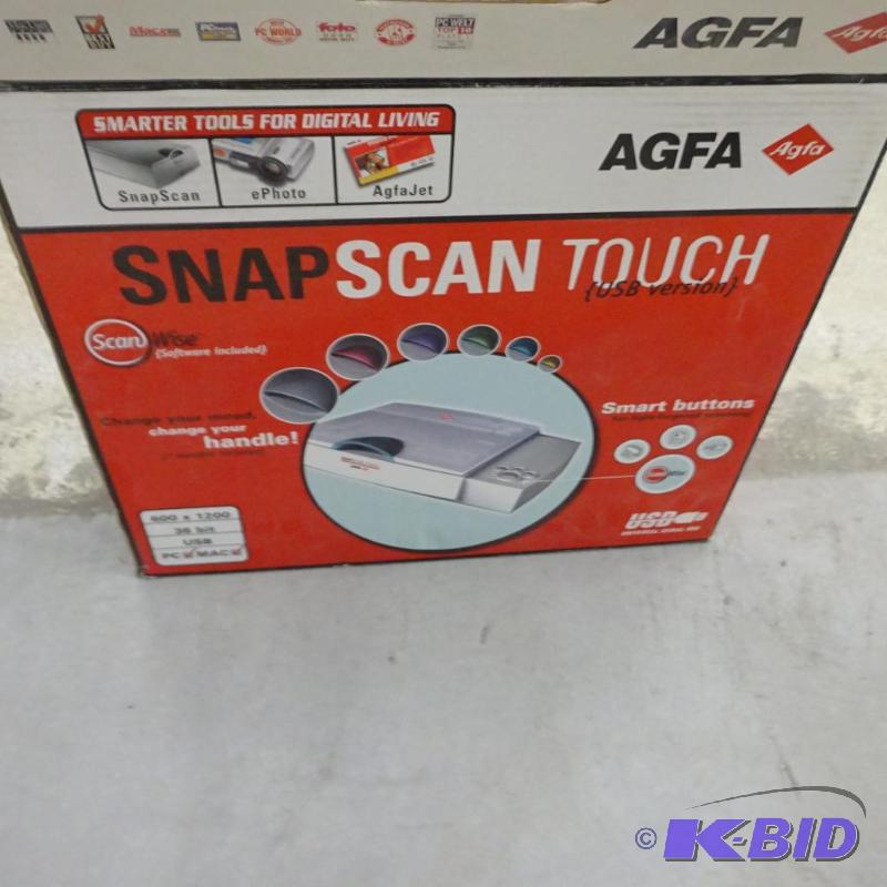 lot 77 image: AGFA snap scan touch. USB version. Color scan...