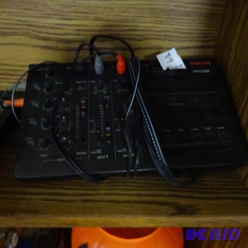 lot 89 image: Tascam porta mini studio 03...