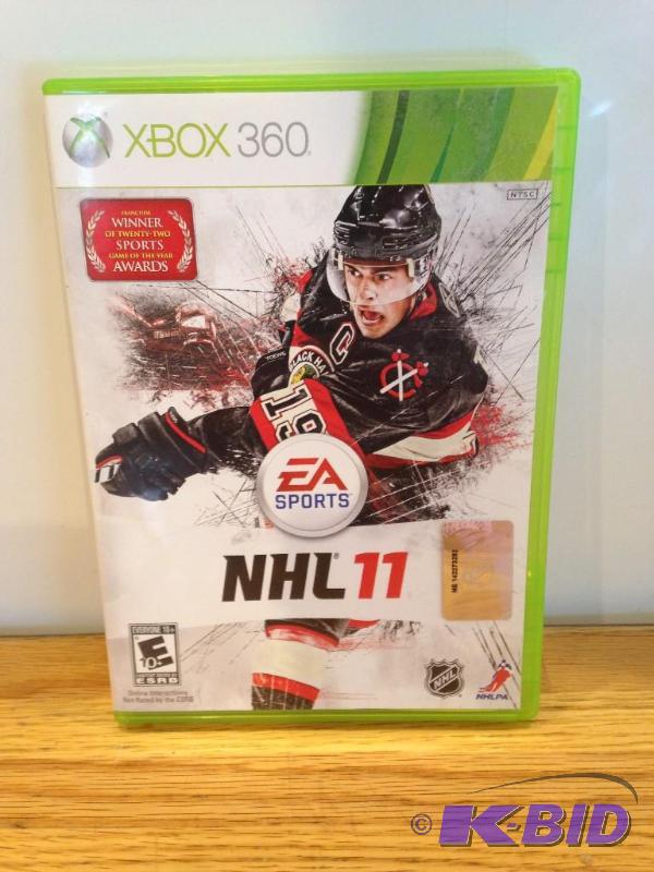 lot 18 image: NHL 11 Xbox 360 Game